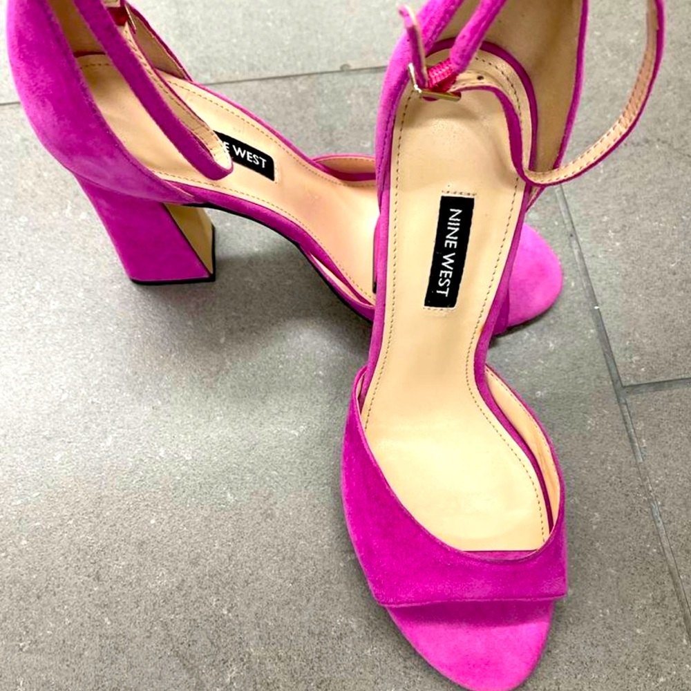 Suede shoes.